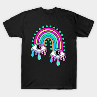 Rainbow With Eyes T-Shirt